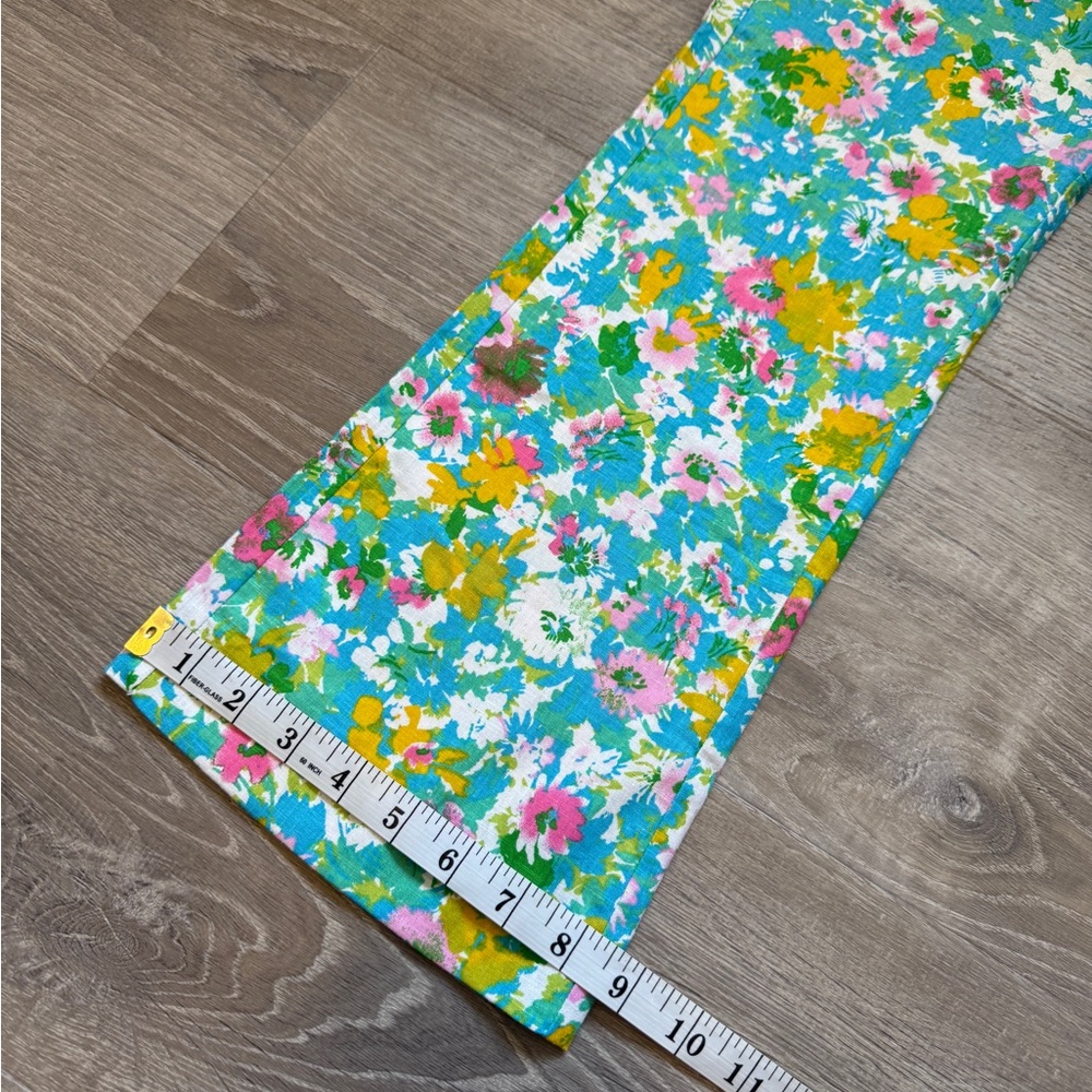 Zara Multicolor Floral Cropped Pants-Size 2-NWT - Picture 14 of 15